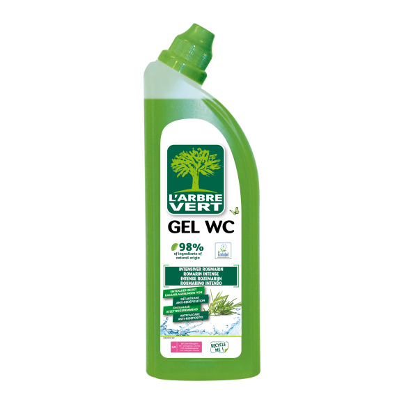 Ökologisches WC Gel Intensiver Rosmarin 750ml