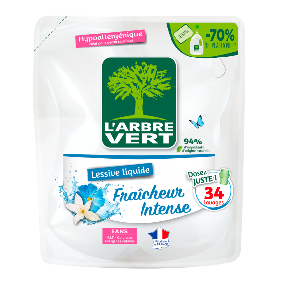 Öko Flüssigwaschmittel Intensive Frische 1.53L Refill